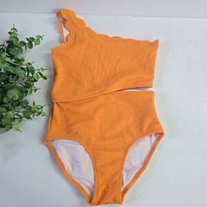 Old Navy :: Orange Girls One Pieces Swim Suit